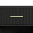 Picket House Furnishings Woodridge  Server in Black with Grain