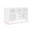 Picket House Furnishings Woodridge  Server in Black with Grain
