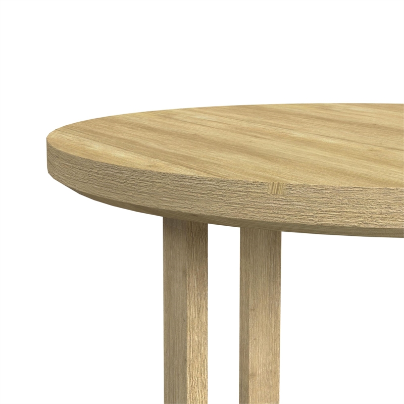 Picket House Furnishings Woodridge Round Dining Table in Natural