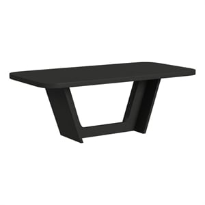 Picket House Furnishings Woodridge  Rectangular Dining Table in Black with Grain