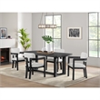 Picket House Furnishings Canal Rectangular Dining Table in Black
