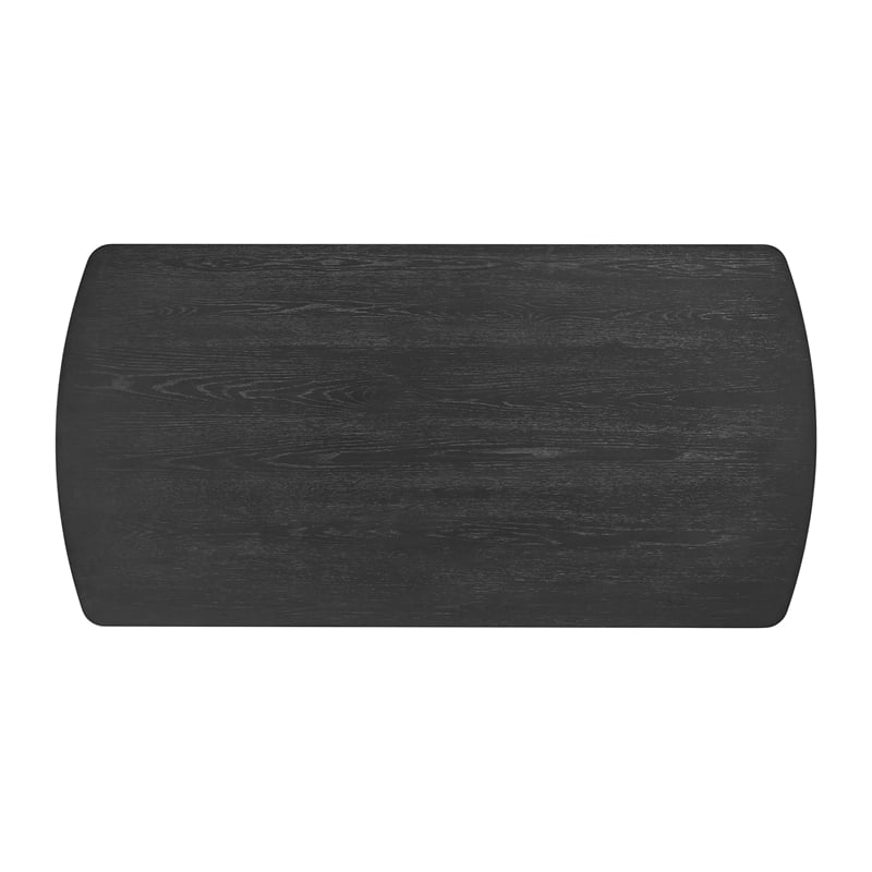 Picket House Furnishings Canal Rectangular Dining Table in Black