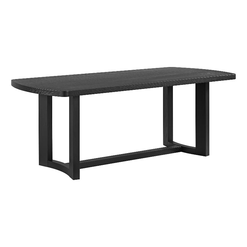 Picket House Furnishings Canal Rectangular Dining Table in Black