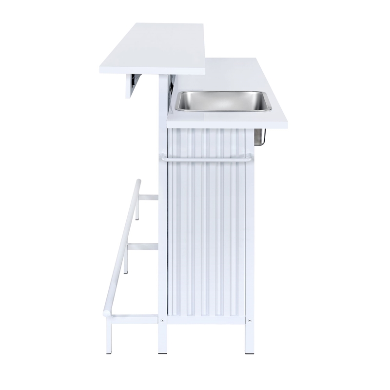 Picket House Furnishings Kehlani Bar Table in White