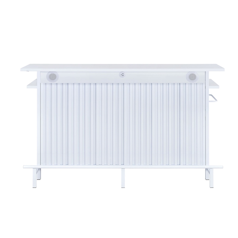 Picket House Furnishings Kehlani Bar Table in White