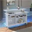 Picket House Furnishings Kehlani Bar Table in White