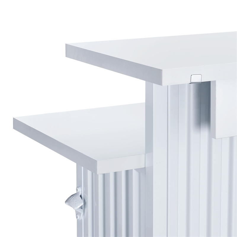 Picket House Furnishings Kehlani Bar Table in White