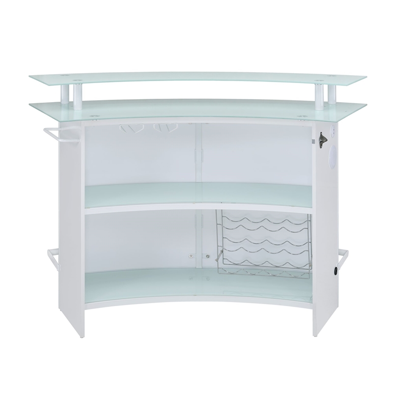 Picket House Furnishings Valerie Bar Table in White