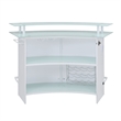 Picket House Furnishings Valerie Bar Table in White