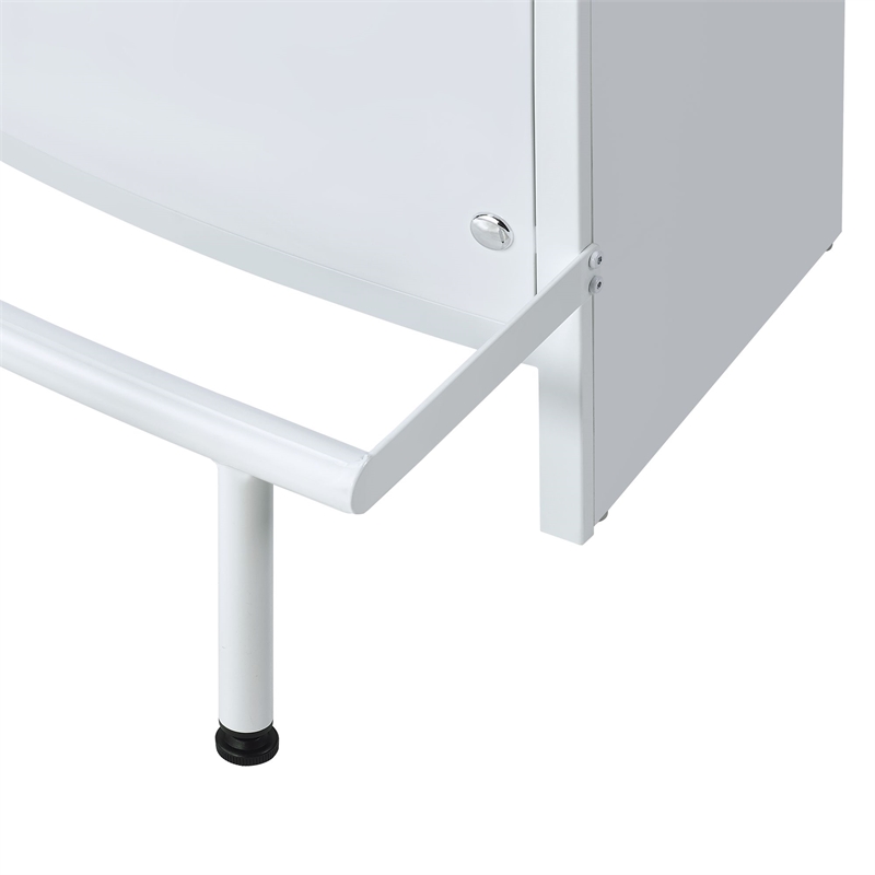 Picket House Furnishings Valerie Bar Table in White
