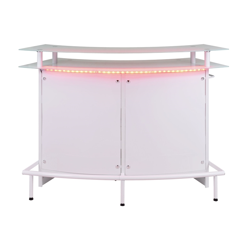 Picket House Furnishings Valerie Bar Table in White