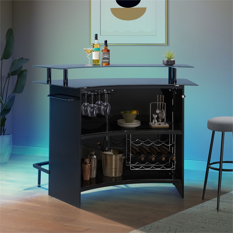Picket House Furnishings Valerie  Bar Table in Black