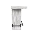 Picket House Furnishings Westwood Bar Table with Ice Tray in Rustic White