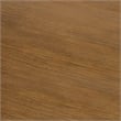 Picket House Furnishings Beth Half Pedestal Desk with Power/USB in Brown Oak