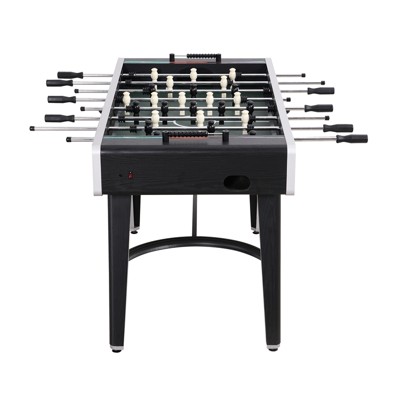 Picket House Furnishings Lacy Indoor Foosball with LED in Black (3A Packing)