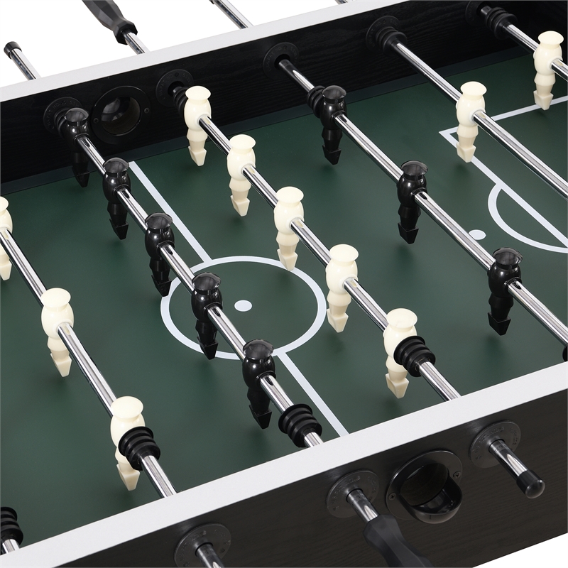 Picket House Furnishings Lacy Indoor Foosball with LED in Black (3A Packing)