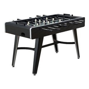 Picket House Furnishings Lacy Indoor Foosball with LED in Black (3A Packing)
