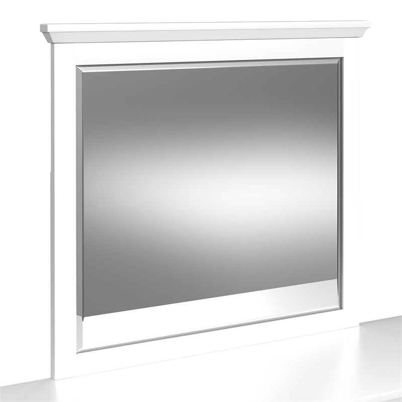 Brooklyn Kids Twin Over Twin Bunk with Ladder & Trundle 5PC Bedroom Set in White