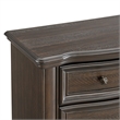 Rosalinda Queen Panel 5PC Bedroom Set in Mahogany