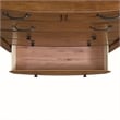 Joseph Queen Sleigh Storage 5PC Bedroom Set in Chestnut