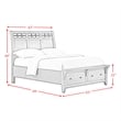 Joseph Queen Sleigh Storage 5PC Bedroom Set in Chestnut