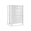 Joseph Queen Sleigh Storage 5PC Bedroom Set in Chestnut