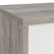Vega 2-Drawer Nightstand with USB in Dual Tone