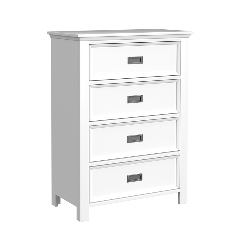 Brooklyn Kids Twin Over Full Loft - Ladder-Desk-Speaker 5PC Bedroom Set in White