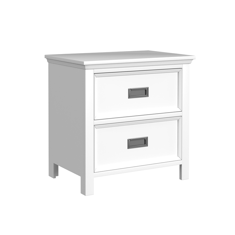 Brooklyn Kids Twin Over Full Loft - Ladder-Desk-Speaker 5PC Bedroom Set in White
