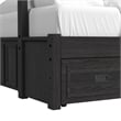 Brooklyn Kids Twin Over Full Bunk with Ladder&Trundle 3PCBedroom Set in Charcoal