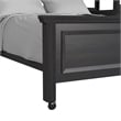 Brooklyn Kids Twin Over Full Loft-Ladder&Desk-Speaker 3PCBedroom Set in Charcoal