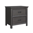 Brooklyn Kids TwinOverFull Loft -Staircase&Desk-Speaker 5PCBedroom SetinCharcoal