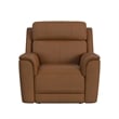 Walker Power Motion Recliner with Power Headrest and Lumbar in Aline Butternut