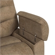 Reign P3 Recliner W/Heat Massage zero gravity memory foam in Sefi Puppy