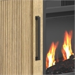 Woodridge Complete Fireplace Cabinet in Natural - Single Pack