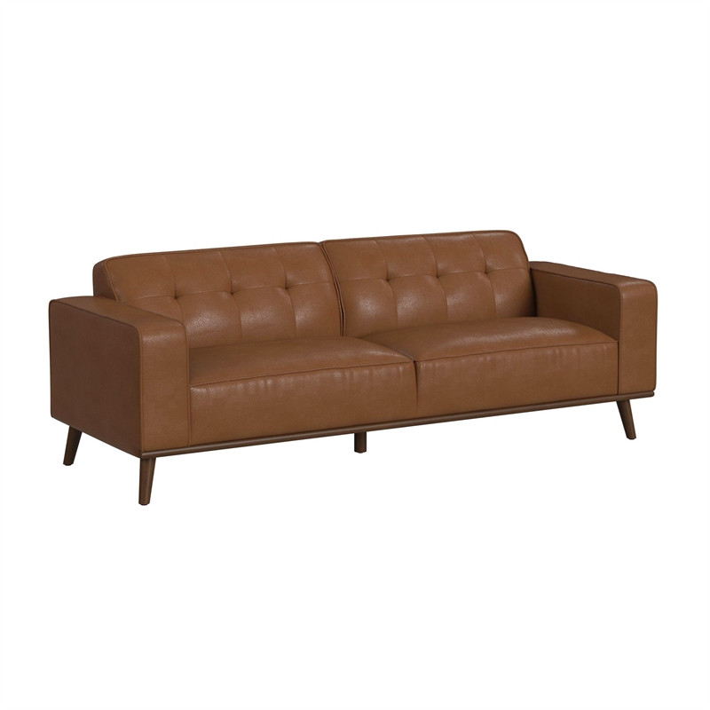 Fate 3PC Living Room Set in Pebble Tan Sofa Loveseat and Chair