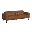 Fate 3PC Living Room Set in Pebble Tan Sofa Loveseat and Chair