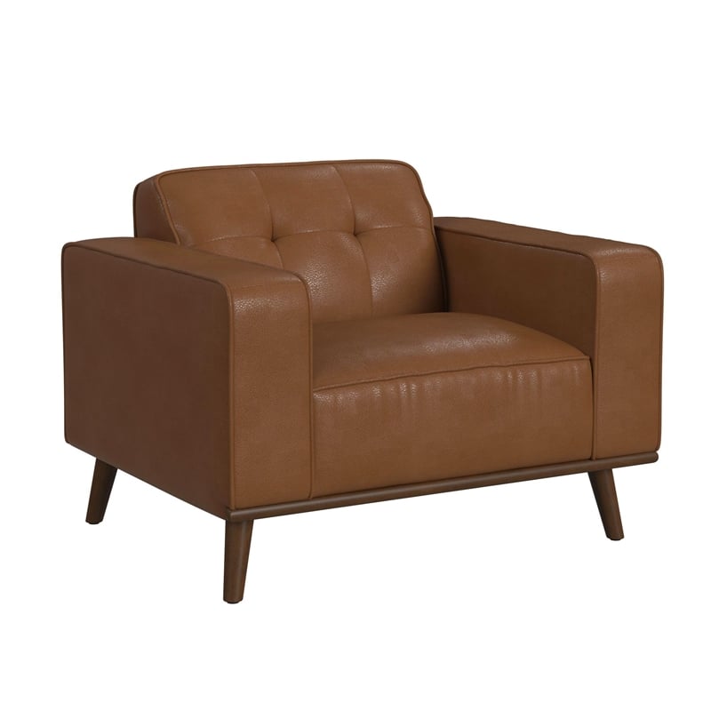 Fate 3PC Living Room Set in Pebble Tan Sofa Loveseat and Chair