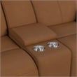 Walker  2PC Living Room Set in Aline Butternut Sofa and Loveseat