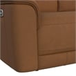 Walker  2PC Living Room Set in Aline Butternut Sofa and Loveseat