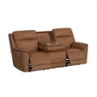 Walker  2PC Living Room Set in Aline Butternut Sofa and Loveseat
