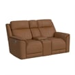 Walker  2PC Living Room Set in Aline Butternut Sofa and Loveseat