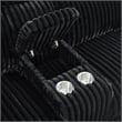 Merrick 2PC Living Room Set in Masis Black Sofa and Loveseat