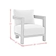 Fresca Chair Dark Grey and Olefin Beige (2 Per Carton)