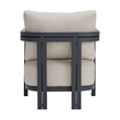 Fresca Chair Dark Grey and Olefin Beige (2 Per Carton)