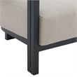 Fresca Chair Dark Grey and Olefin Beige (2 Per Carton)