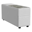 Frida Modular Console with Speaker and Cooler Olefin Beige