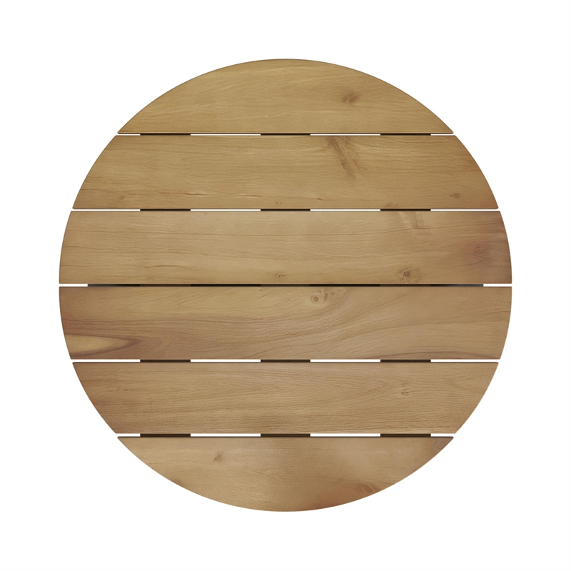 Lilly Outdoor Seating 4PC Set Black Natural and Olefin Beige