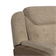 Viper  Motion Glider Loveseat with Console in Rancho Beige
