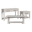 Rhiannon  3PC Occasional Table Set in Antique White Coffee End and Sofa Tables